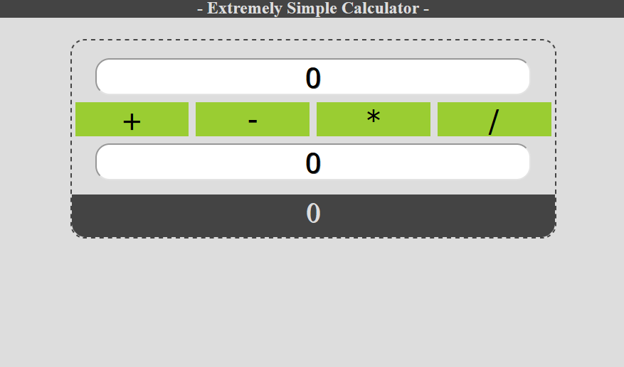 Simple Calculator